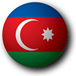 Aserbajdsjans flag billede [halvkugle]