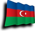 Billede af Aserbajdsjans flag [Wave]