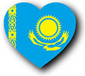 Flag of Kazakhstan image [Heart1]