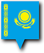 Flag of Kazakhstan image [Pin]
