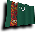 Flag of Turkmenistan image [Wave]