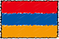 Armeniens flag håndskrevet billede