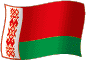 Hvideruslands flag flimrende gradueringsbillede
