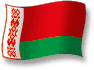 Flag of Belarus flickering gradation shadow image