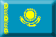 Flag of Kazakhstan emboss image