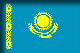 Flag of Kazakhstan drop shadow image