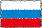 Flag of Russia handwritten image