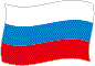 Flag of Russia flickering image