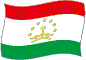 Flag of Tajikistan flickering image