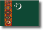 Flag of Turkmenistan shadow image