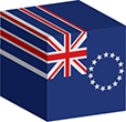 Flag of Cook Islands image [Cube]