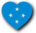 Flag of Micronesia image [Heart1]