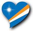 Flag of Marshall image [Heart2]