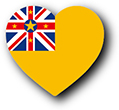 Flag of Niue image [Heart1]