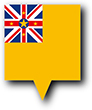 Flag of Niue image [Pin]