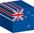 Flag of New Zealand image [Cube]