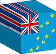 Flag of Tuvalu image [Cube]