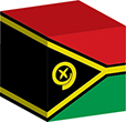 Flag of Vanuatu image [Cube]