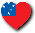 Flag of Samoa image [Heart1]