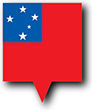 Flag of Samoa image [Pin]