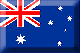 Australiens flag præger billede