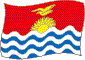 Flag of Kiribati flickering image