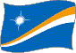 Flag of Marshall flickering image