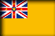 Flag of Niue drop shadow image