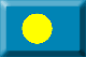 Flag of Palau emboss image
