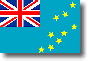 Flag of Tuvalu shadow image