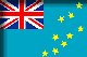 Flag of Tuvalu drop shadow image