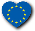Flag of EU image [Heart1]