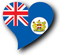 Flag of Hong Kong image [Heart2]