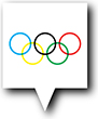 Flag of Olympic image [Pin]