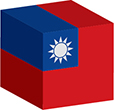 Flag of Taiwan image [Cube]