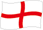 Flag of England flickering image