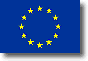 Flag of EU shadow image