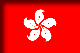 Flag of Hong Kong drop shadow image