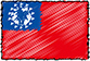 Flag of Myanmar handwritten image