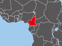 Location of Cameroon