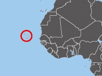 Location of Cape Verde