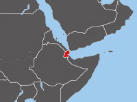 Location of Djibouti
