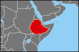 Map of Ethiopia small image