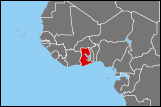 Map of Ghana small image