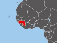 Location of Guinea