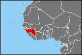 Map of Guinea small image
