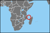 Map of Comoros small image