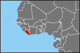 Map of Liberia small image
