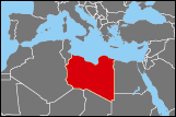 Map of Libya small image