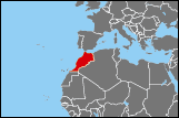 Map of Morocco small image